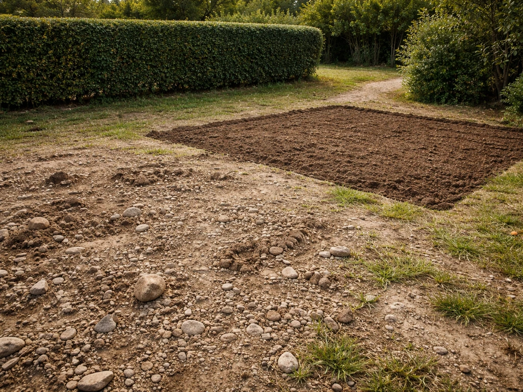 Gazon terre pierre : guide complet pour réussir un sol cailloux