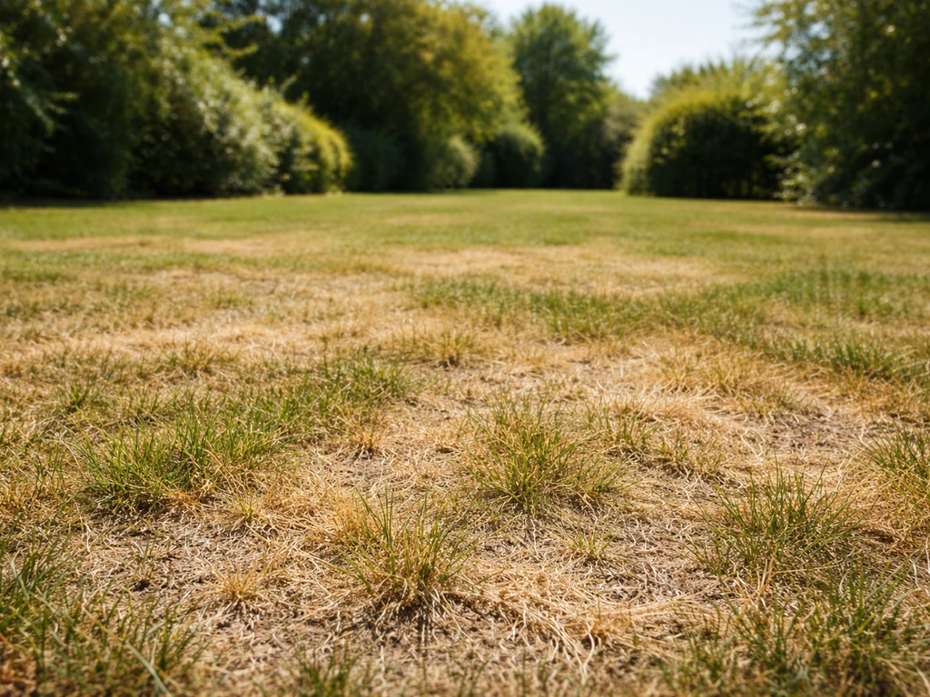 Gazon brûlé par le soleil : que faire et comment réparer