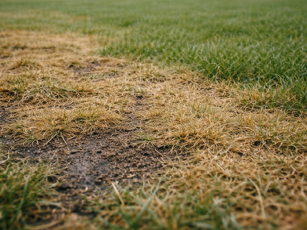 Gazon brûlé par le gel : diagnostic et réparation au printemps