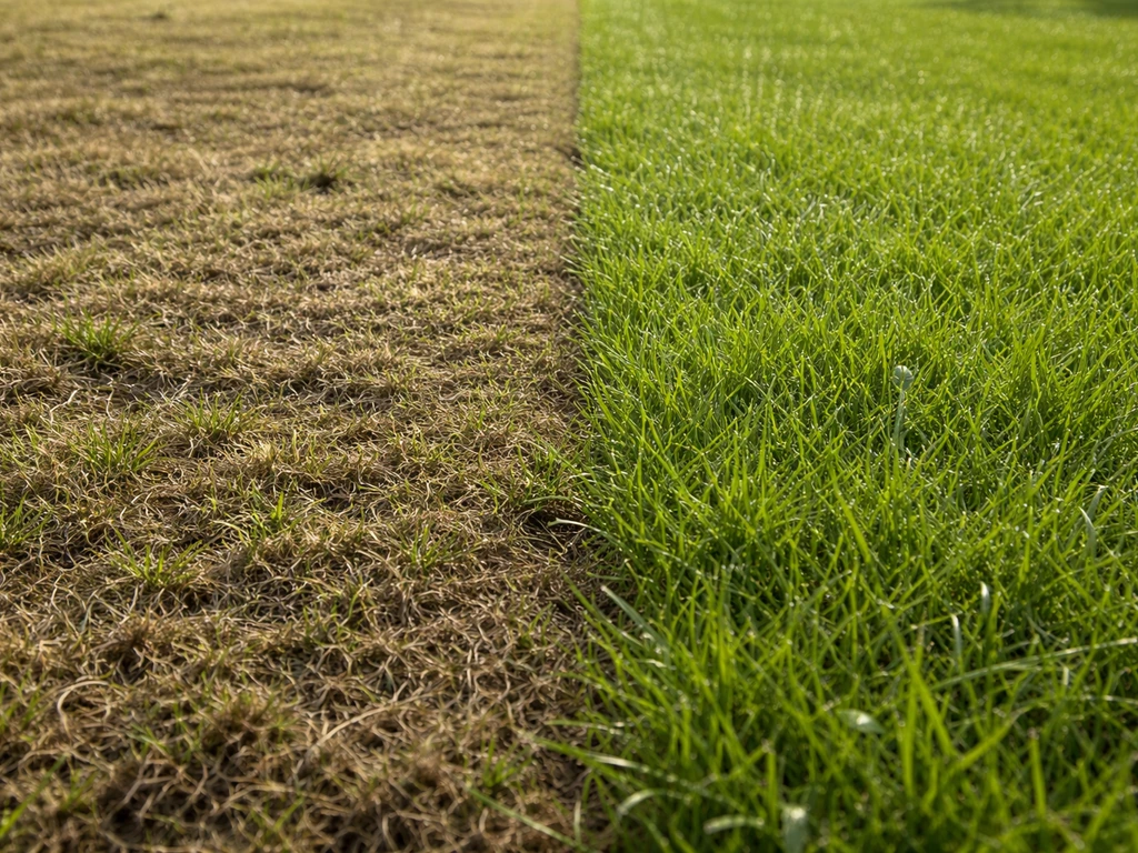Gazon trop dense : diagnostic et plan d’action par étapes