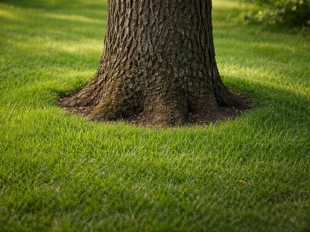 Gazon au pied des arbres : réussir, semer et entretenir